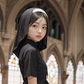 可愛い修道女2 2枚目