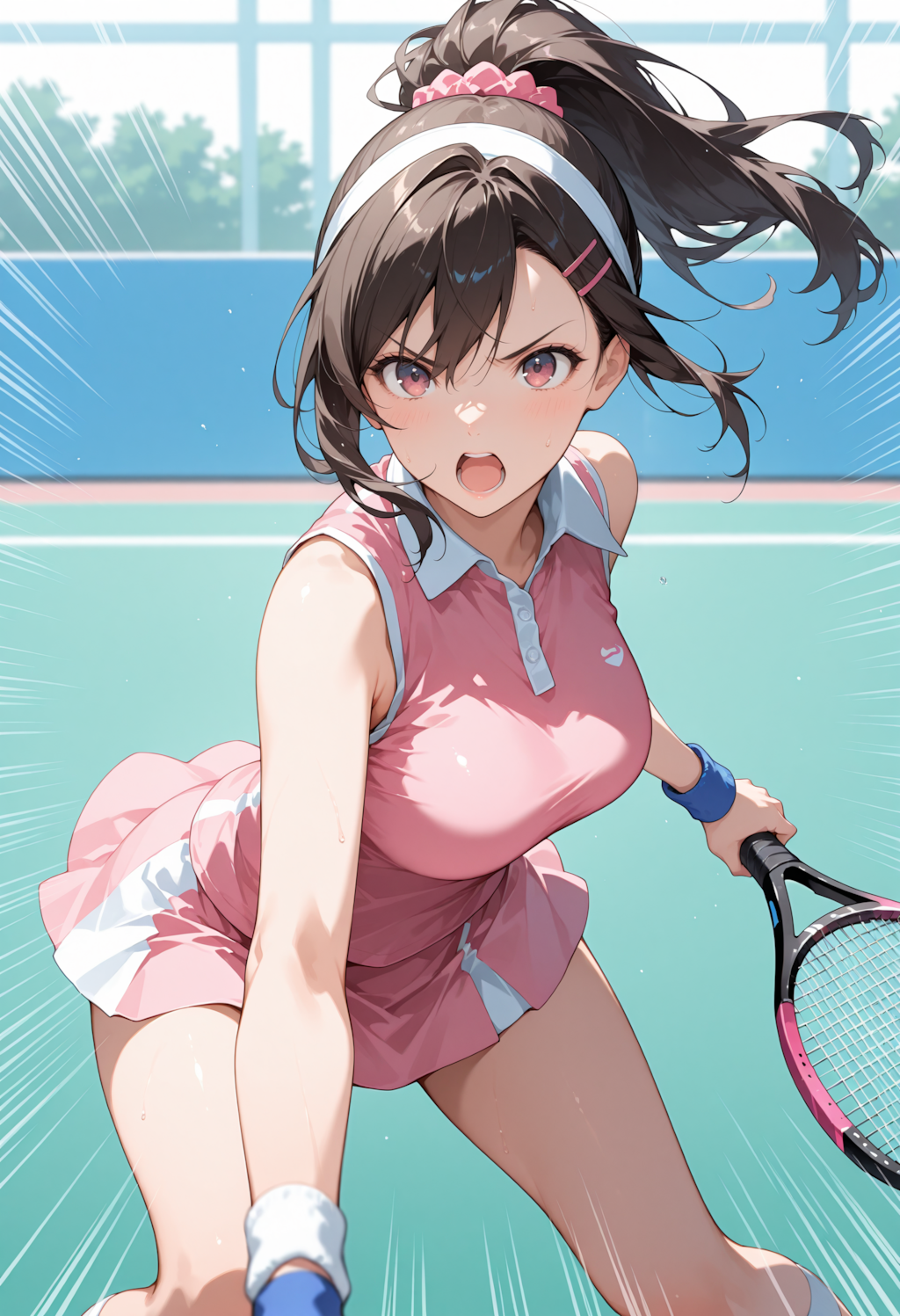 （来るっ！魔のサーブ・・・）