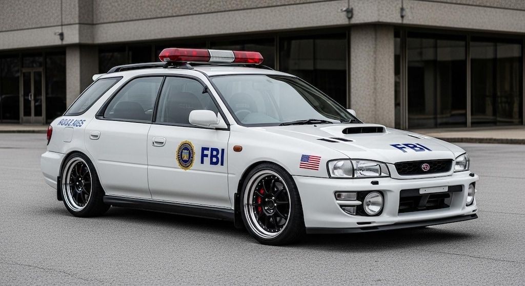 インプレッサスポーツワゴンFBIパトロールカー
