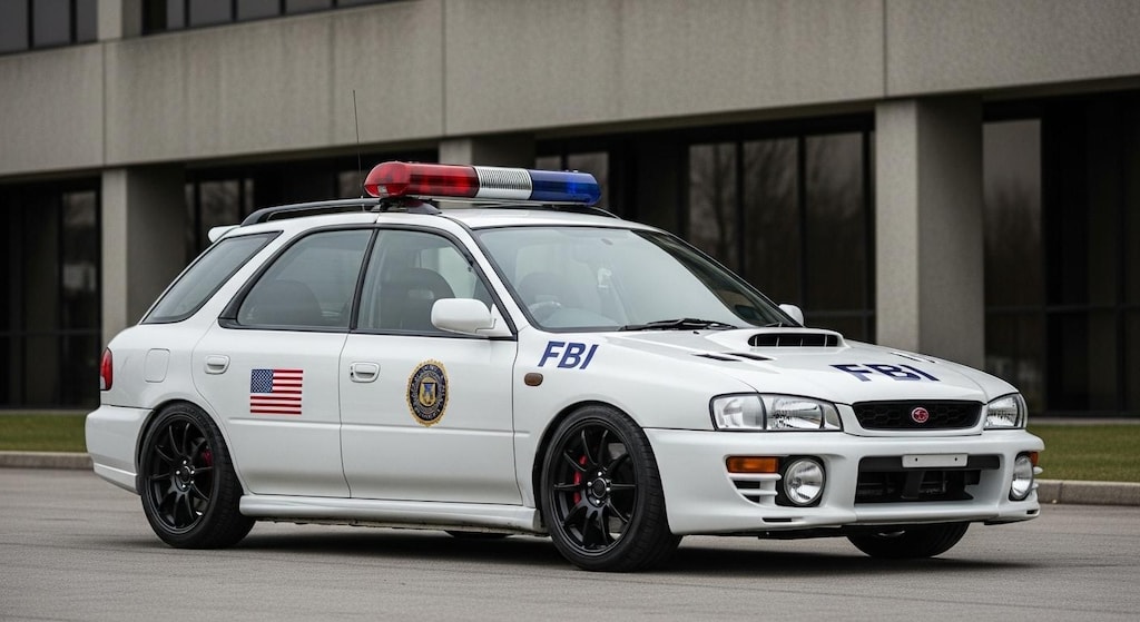 インプレッサスポーツワゴンFBIパトロールカー