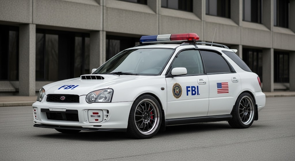 インプレッサスポーツワゴンFBIパトロールカー