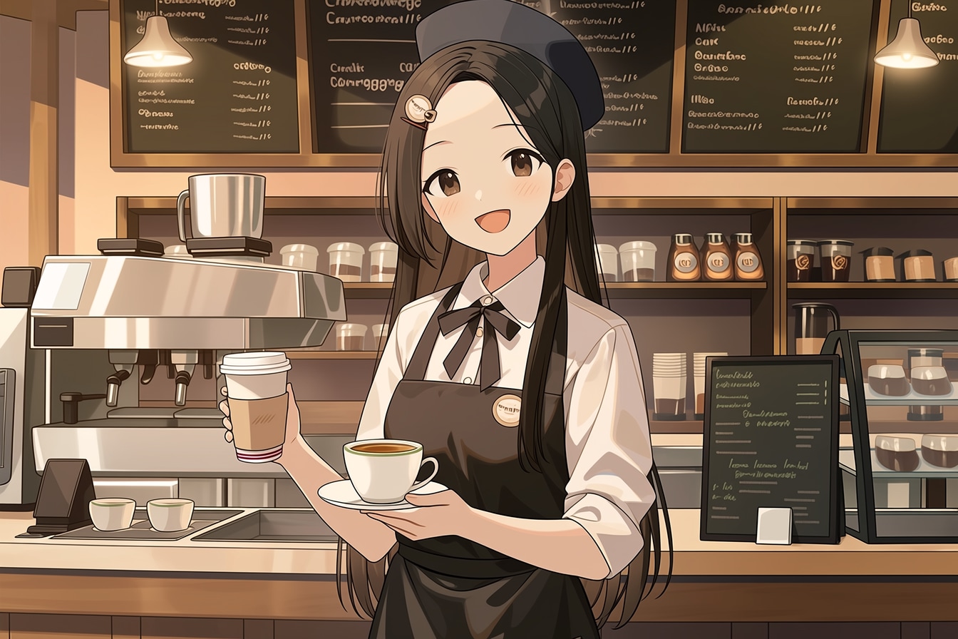 カフェのお姉さん☕✨129 | の人気AIイラスト・グラビア