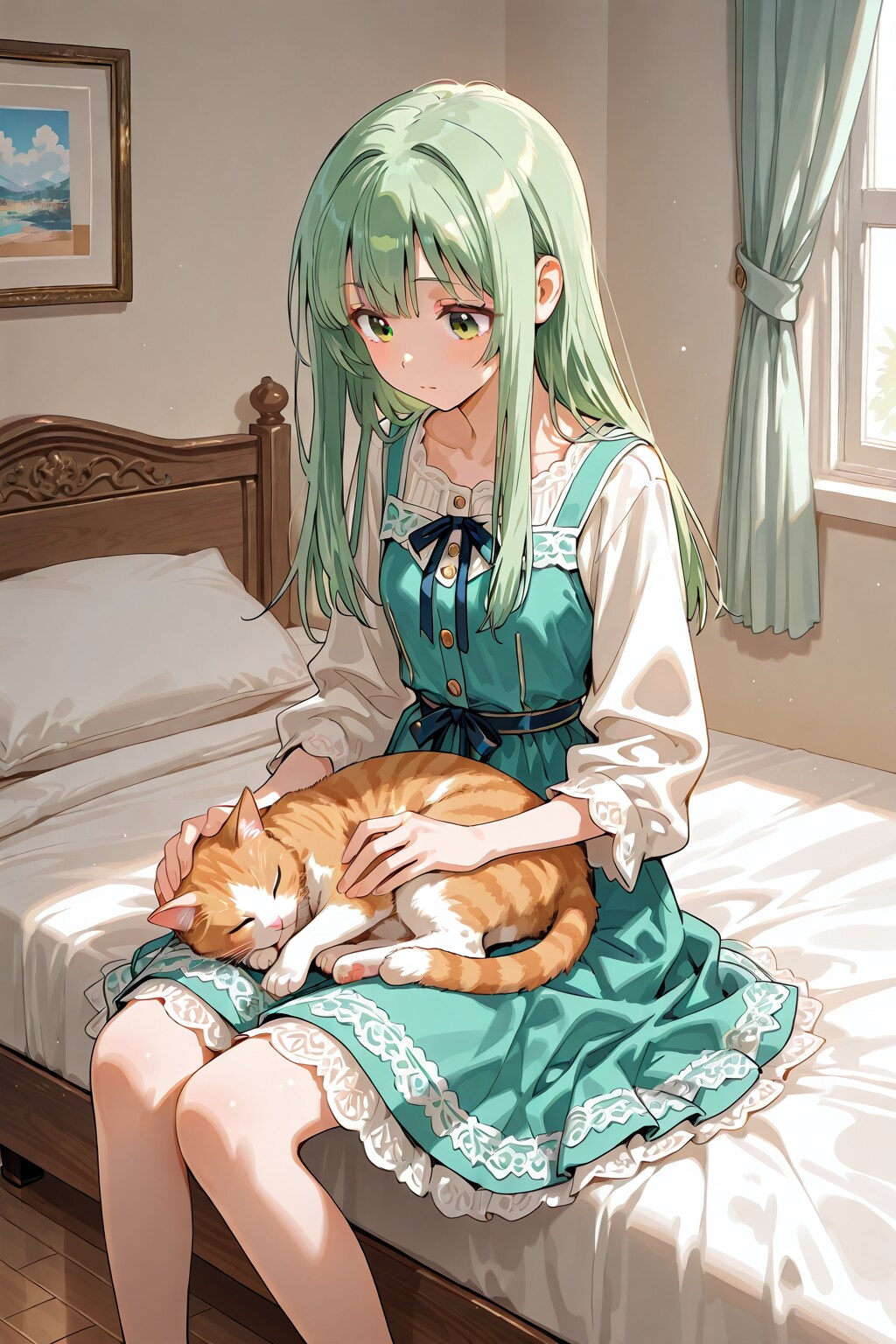 猫はやっぱり膝上が好き