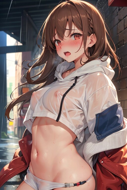 突然の雨
