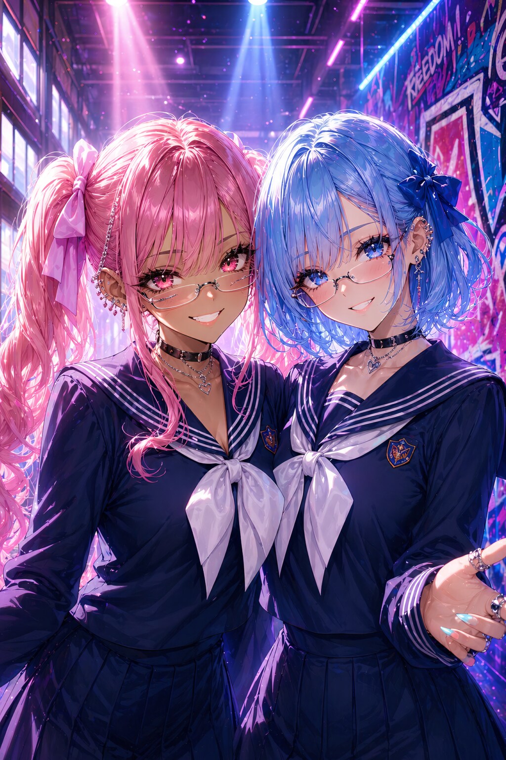 Neon School Duo