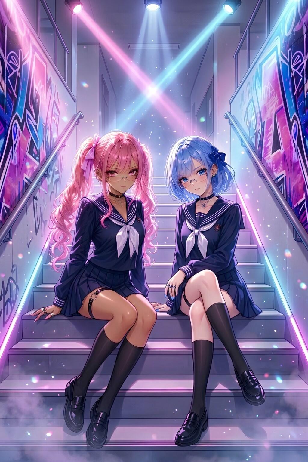 Neon School Duo
