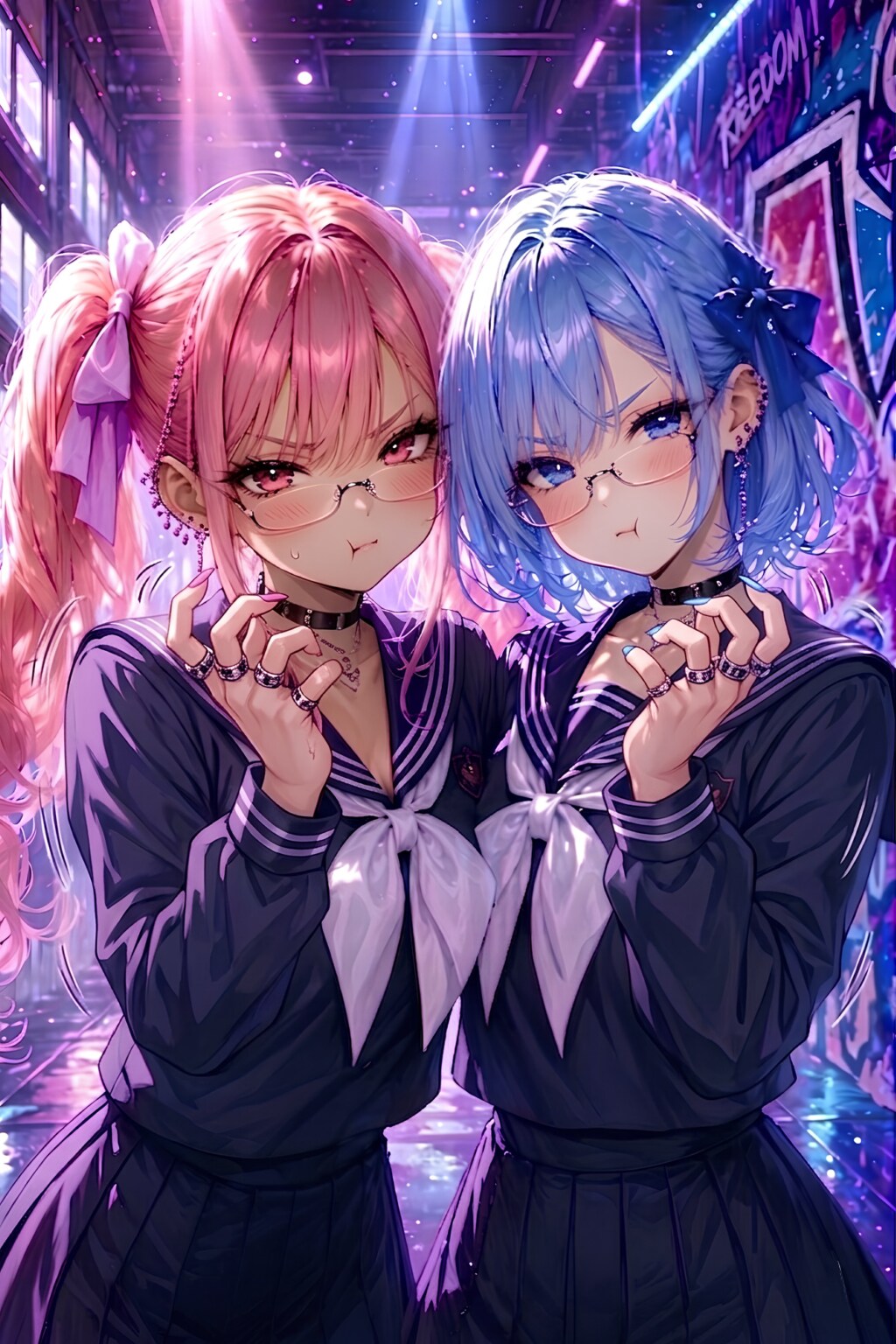 Neon School Duo