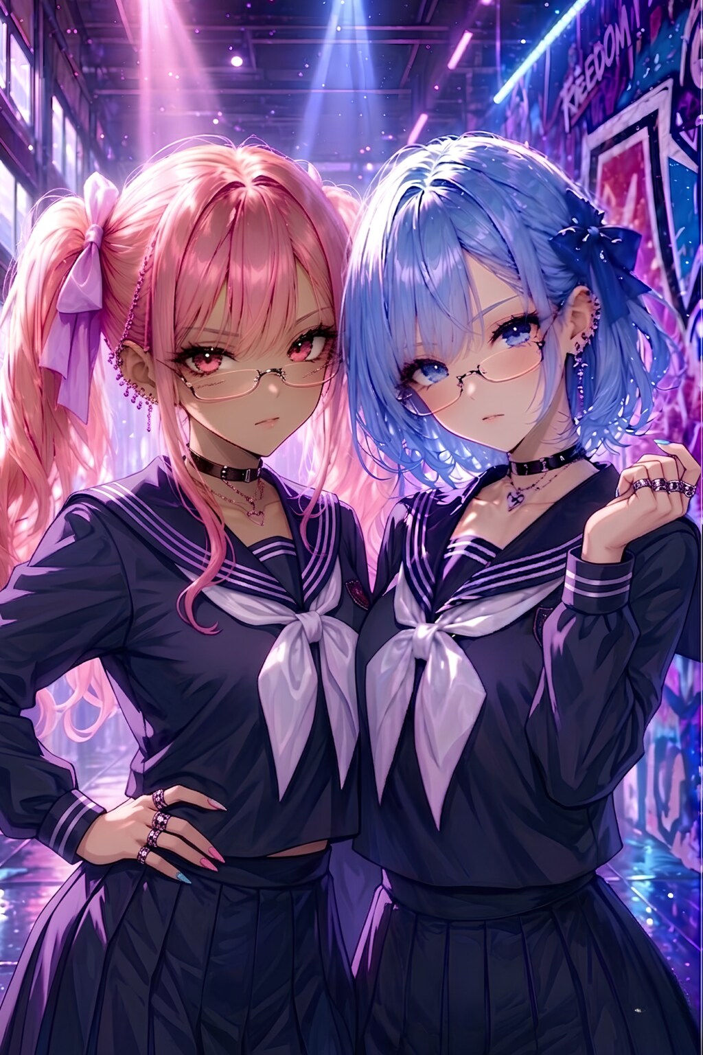 Neon School Duo