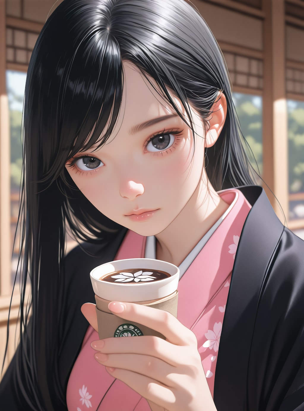 コーヒー飲みにきた