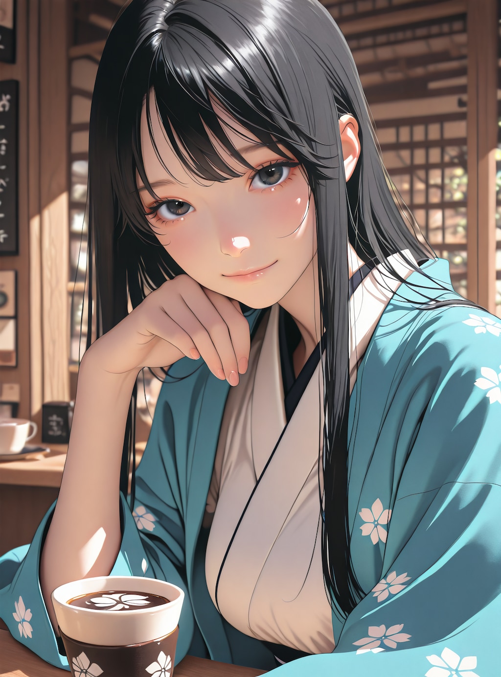 コーヒー飲みにきた