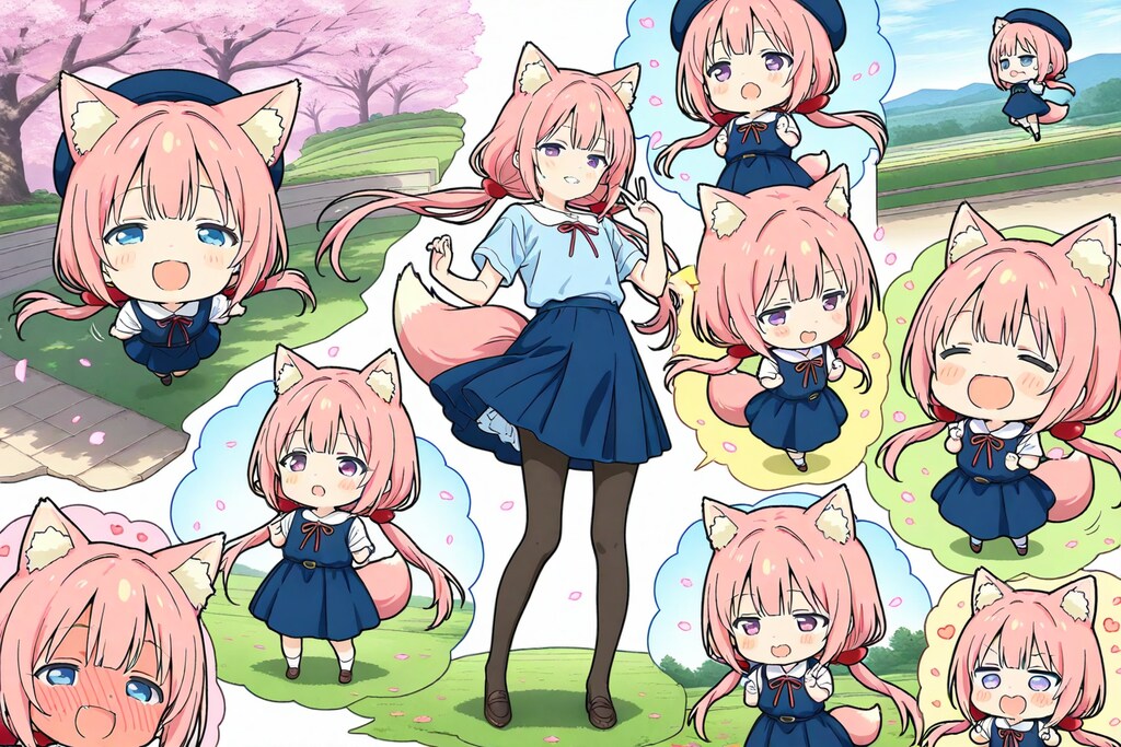 Japanese style, one's home, (((one room))), (((Popularity anime poster))),と入力を。