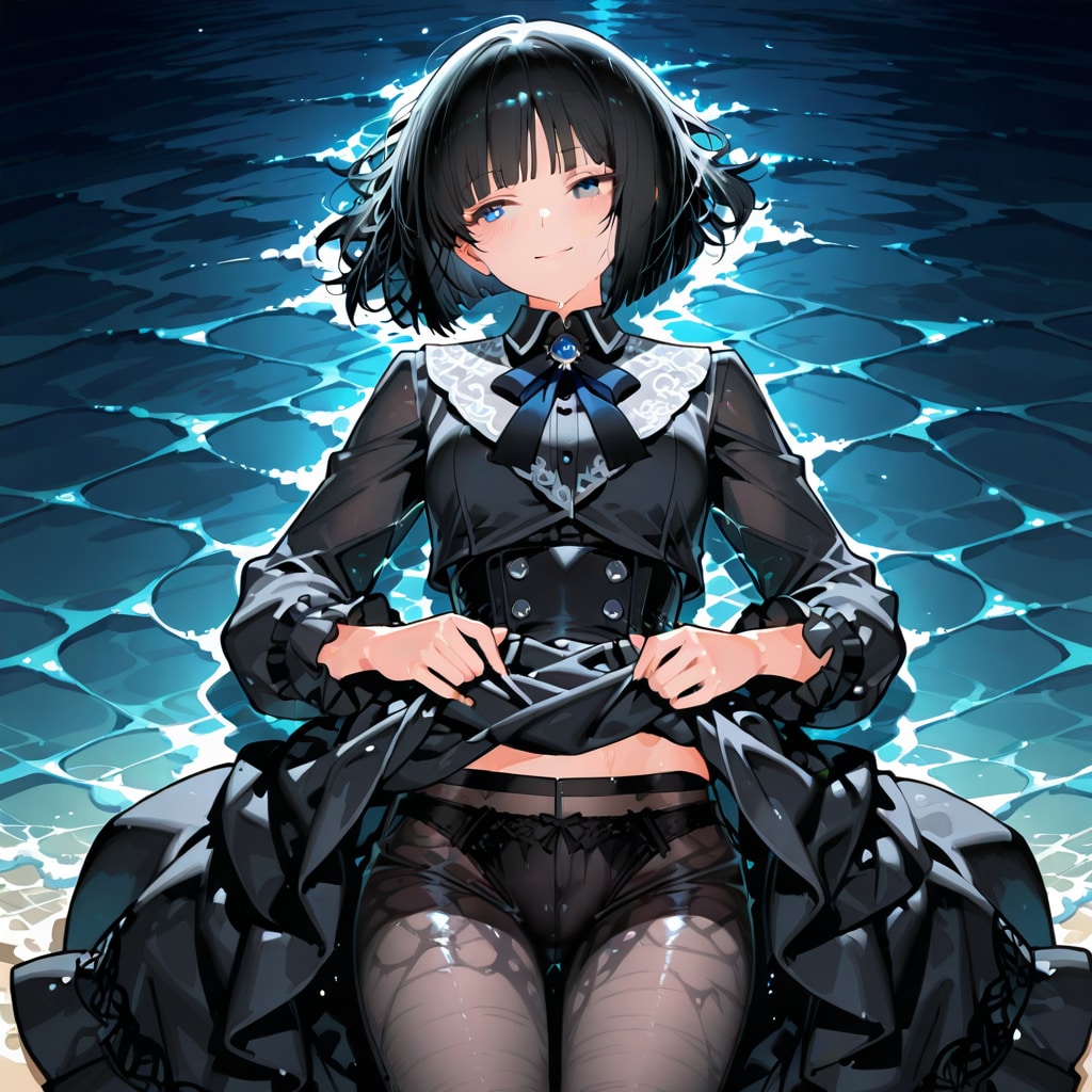 アハハ…パンツまでびしょびしょだぁ