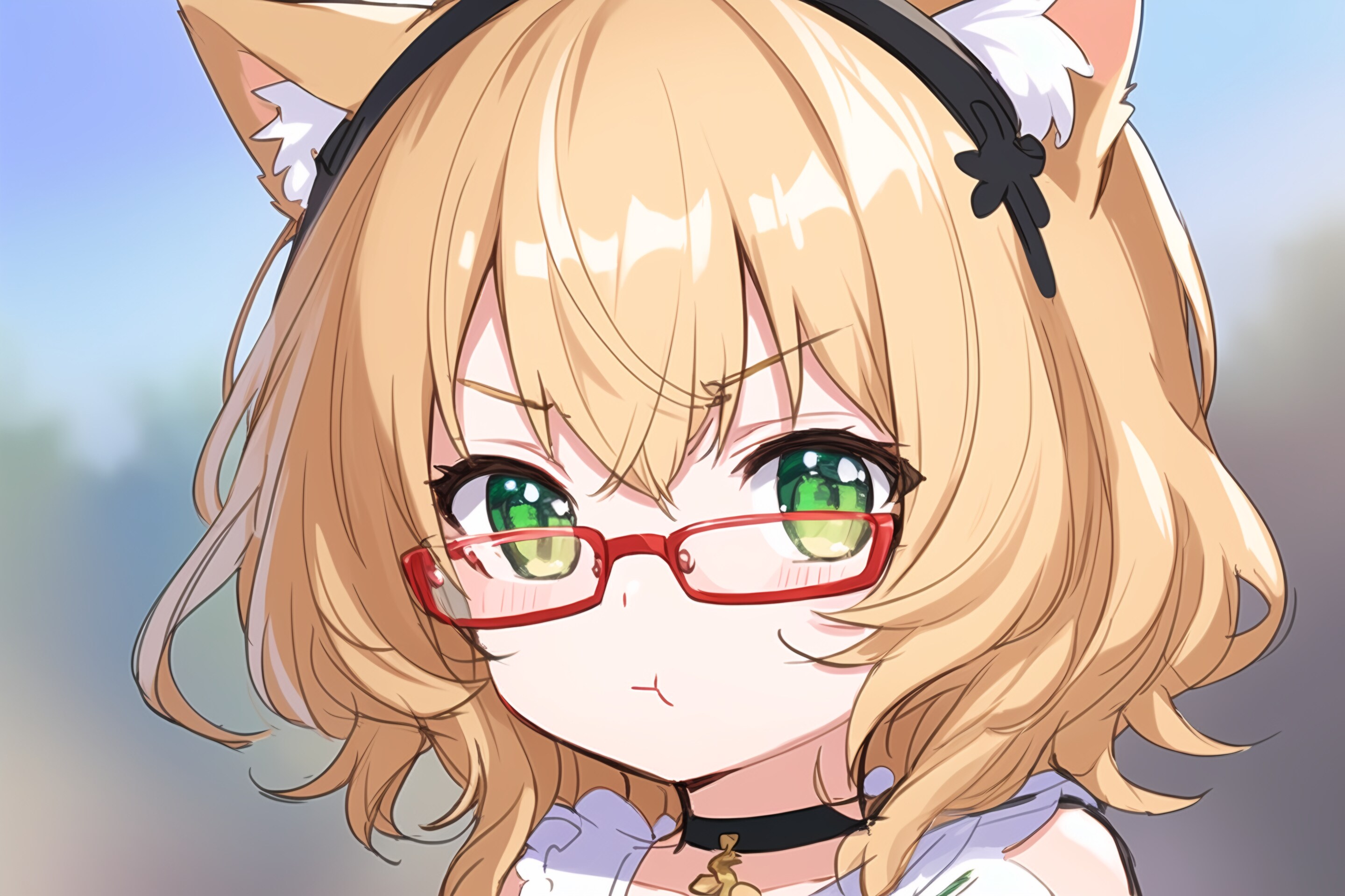 お怒りメイちゃん