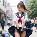 通学時間の出来事 3枚目