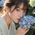 紫陽花のまなざし 5枚目