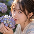 紫陽花のまなざし 6枚目