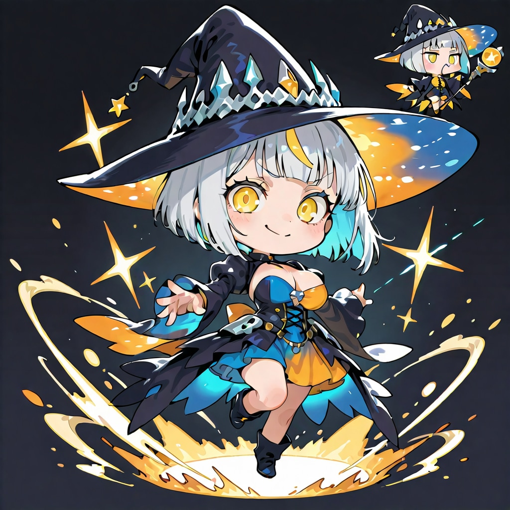 ちび魔女 | の人気AIイラスト・グラビア