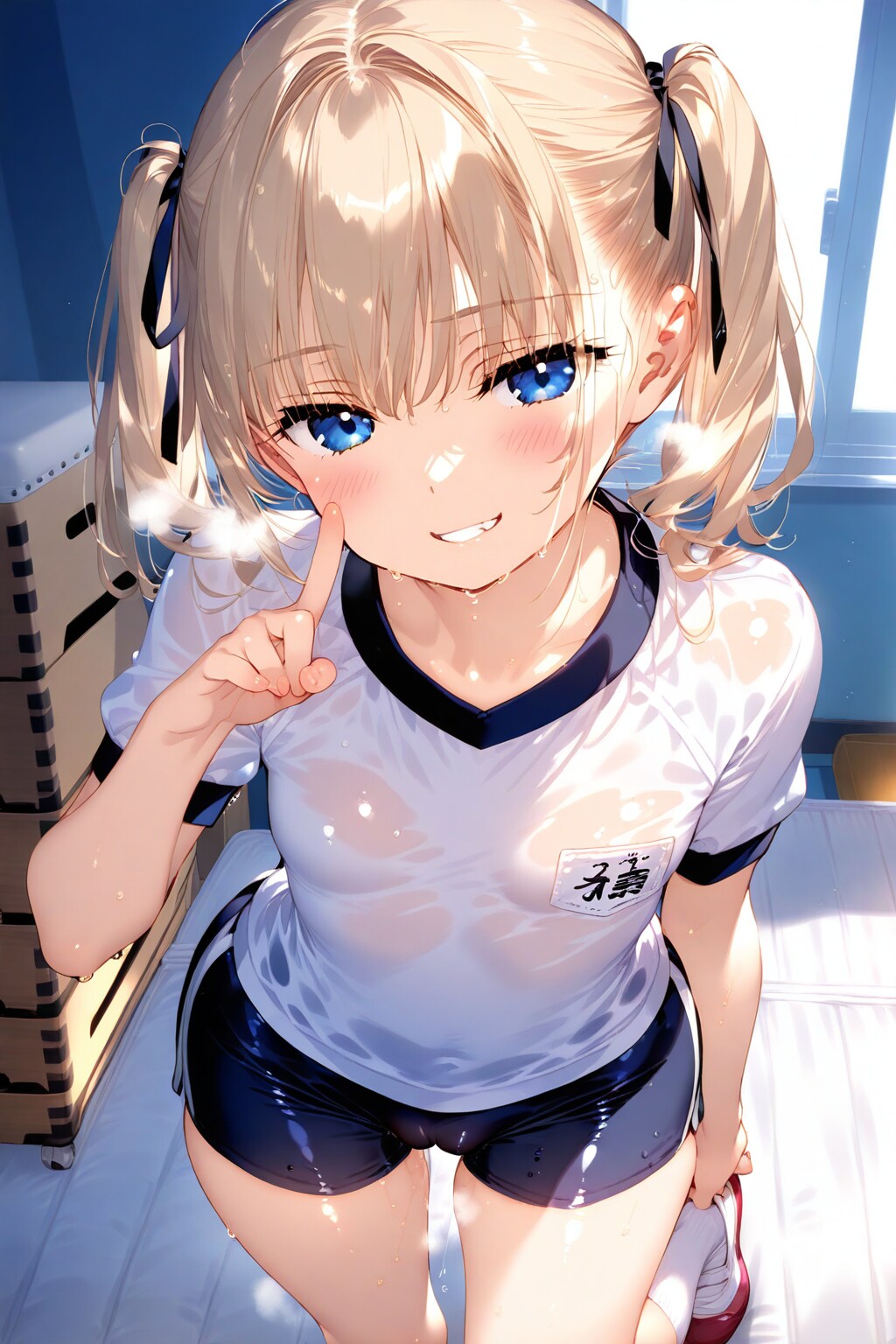 しーっ、誰か来ちゃうよ？