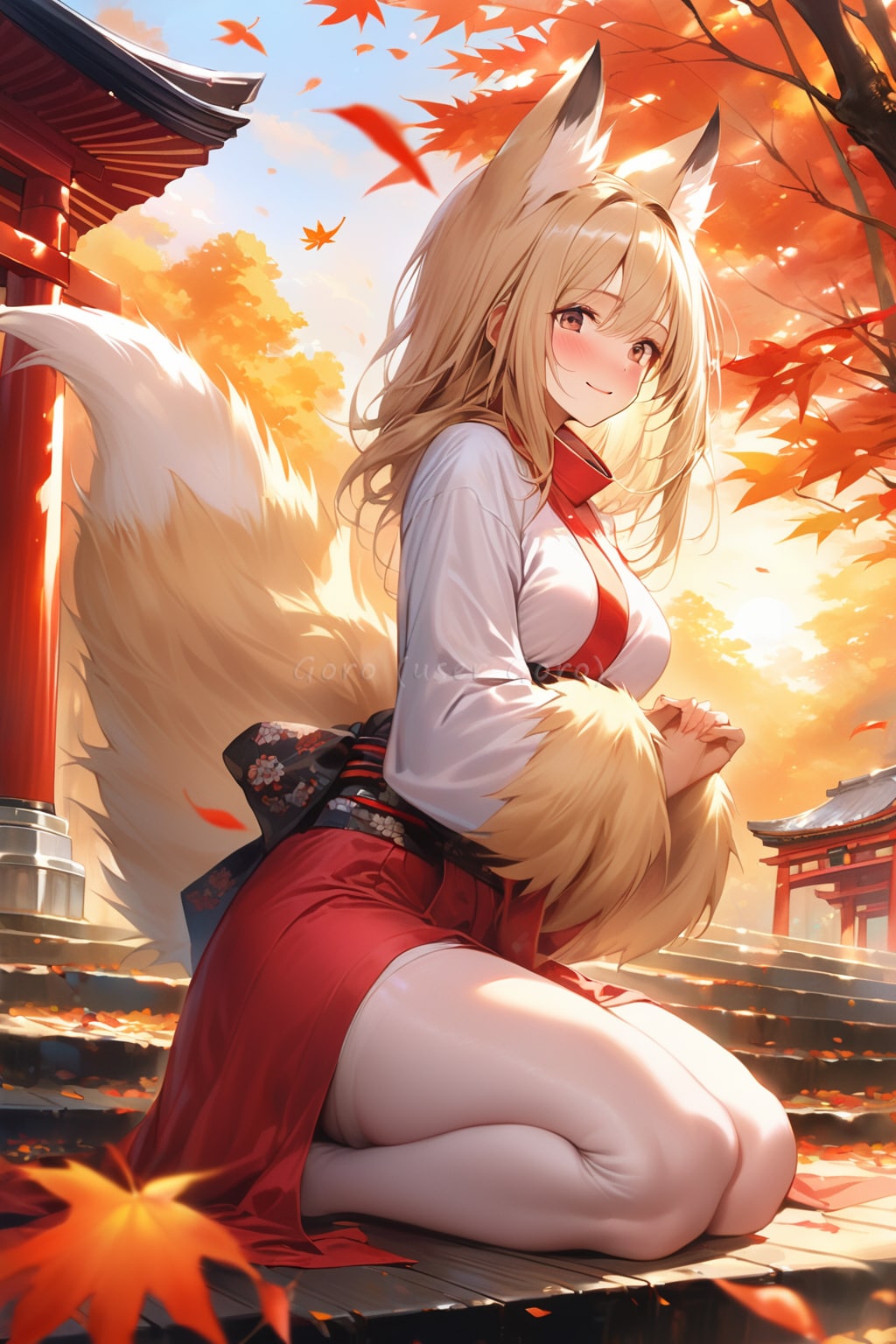 きつねの秋の大祭