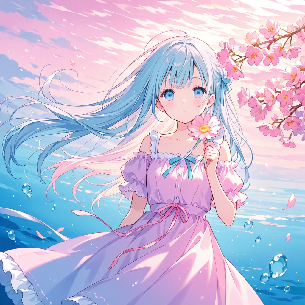 春色の少女 | の人気AIイラスト・グラビア