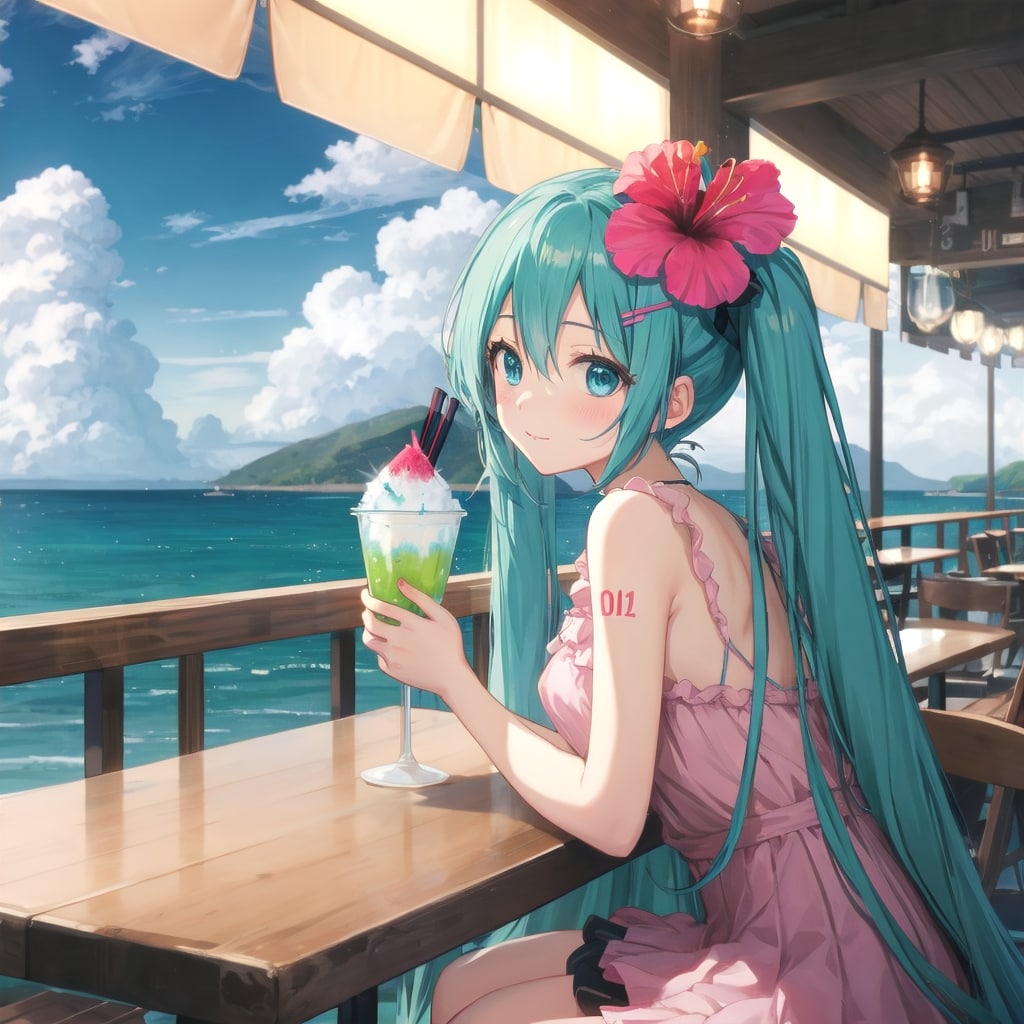 海の見えるレストラン