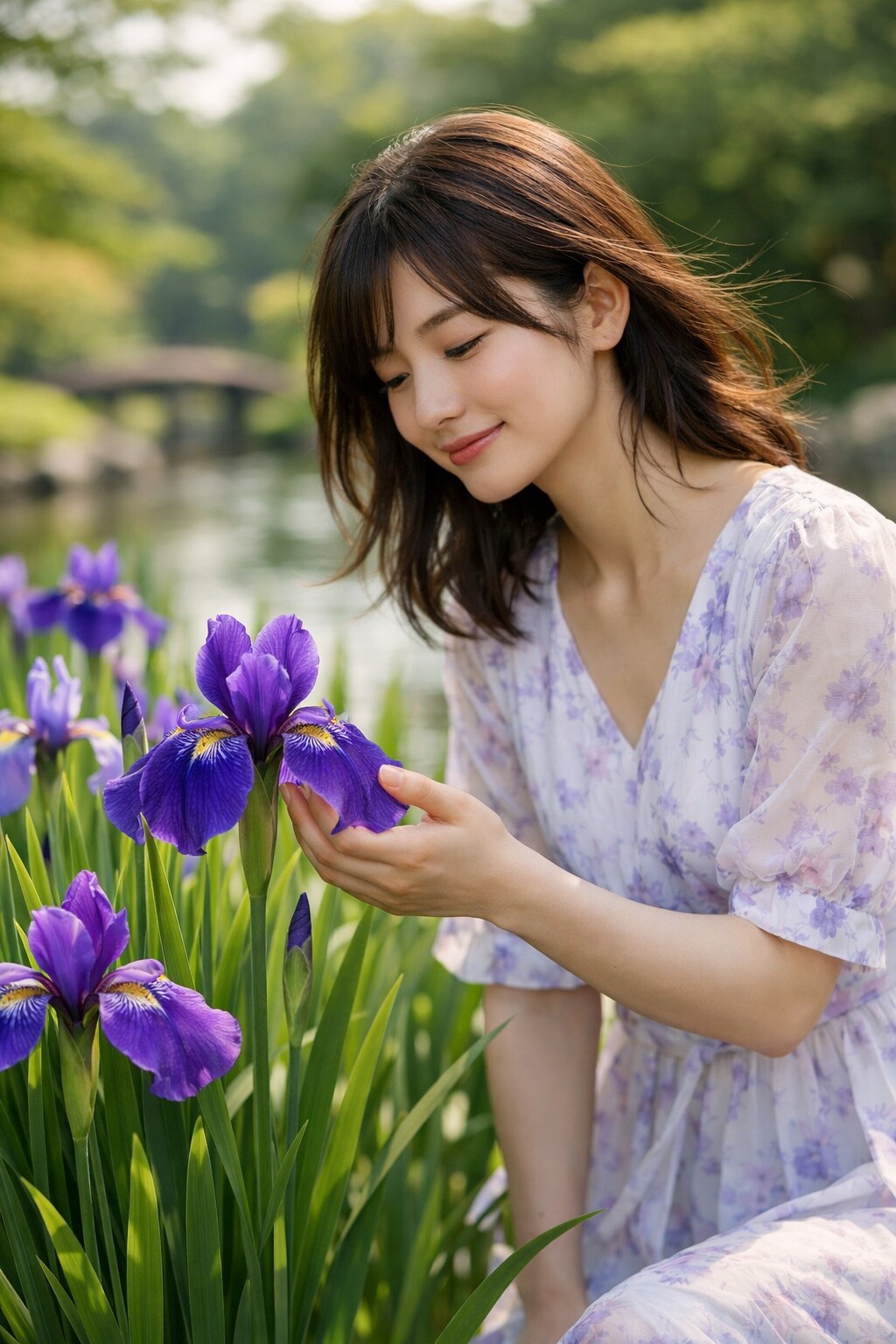 きょうの誕生花はあやめらしいです | の人気AIイラスト・グラビア