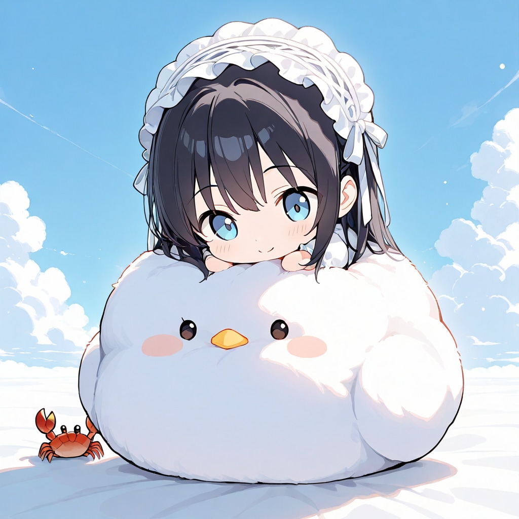 ふわふわのくも