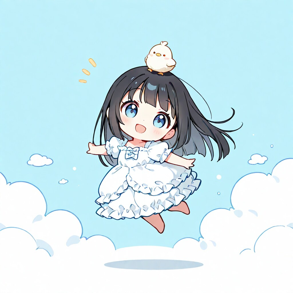 ふわふわのくも