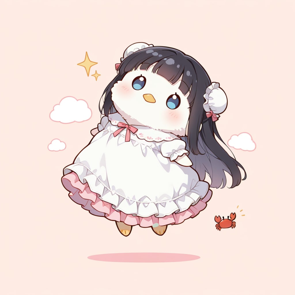 ふわふわのくも