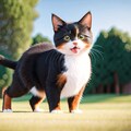 変わった毛色の猫 3枚目