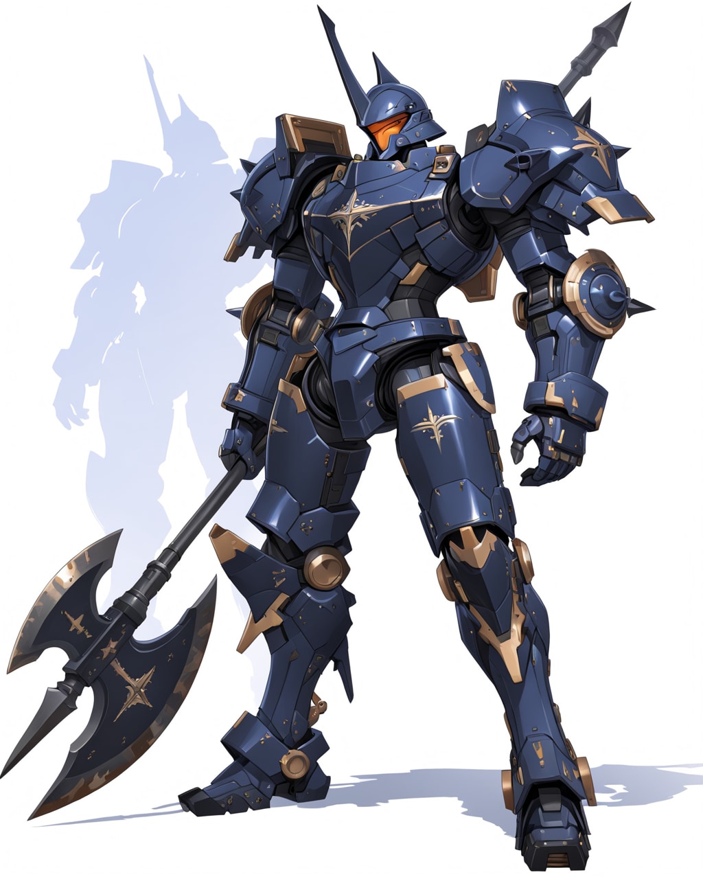 重装騎士型メカ