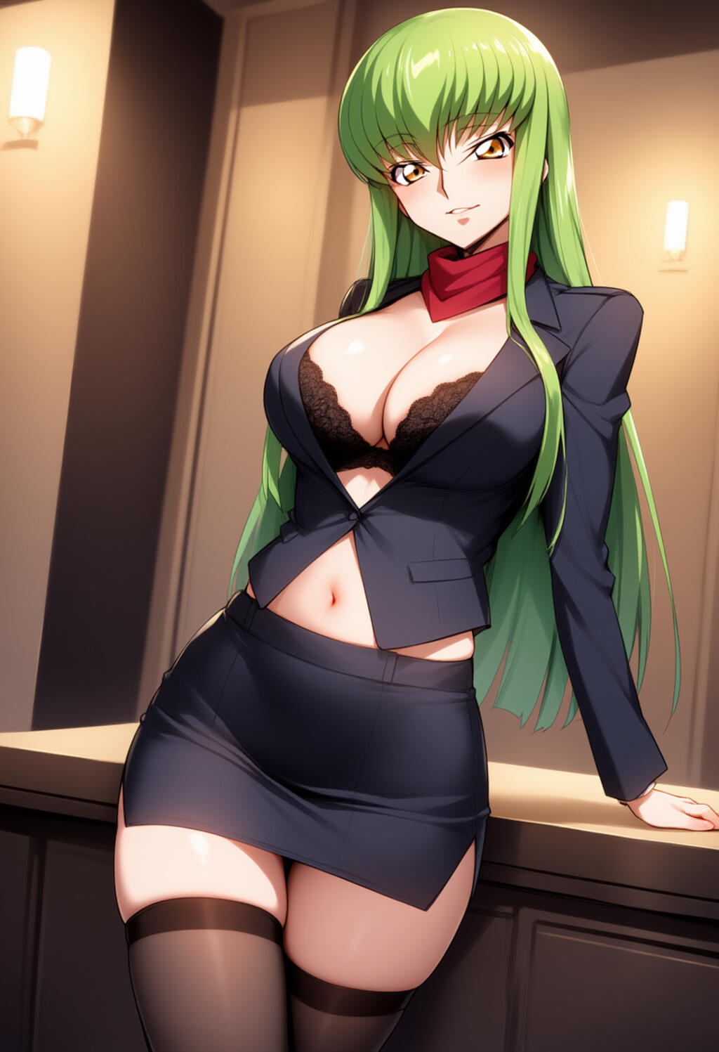 ホテル受付嬢
