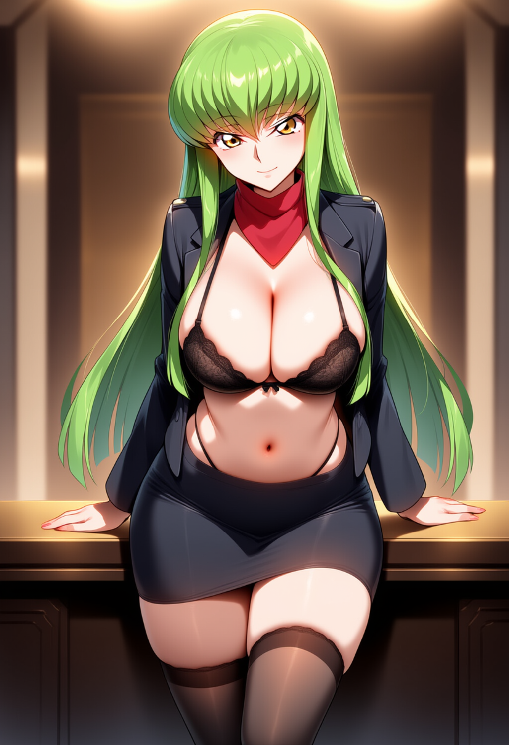 ホテル受付嬢