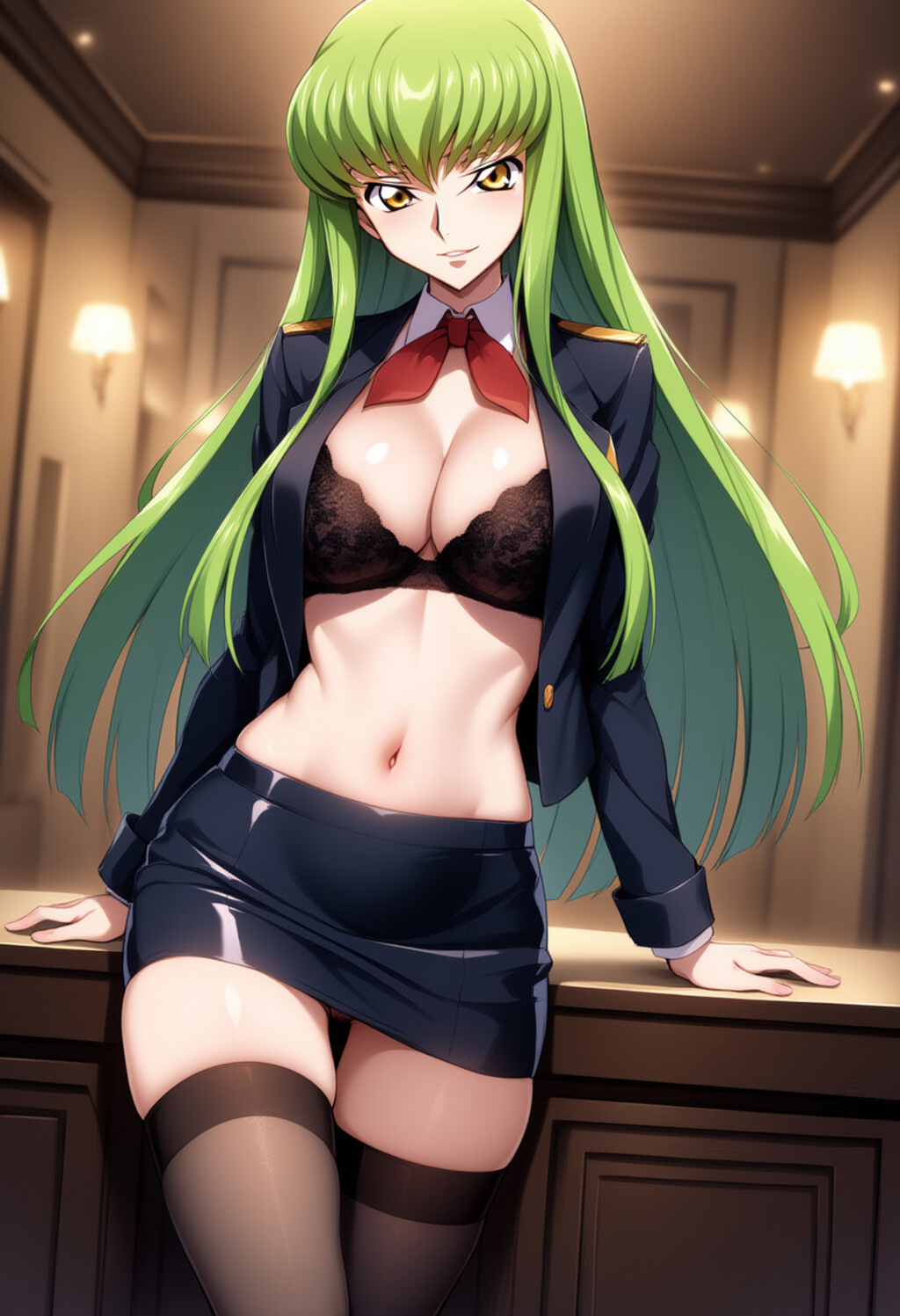 ホテル受付嬢