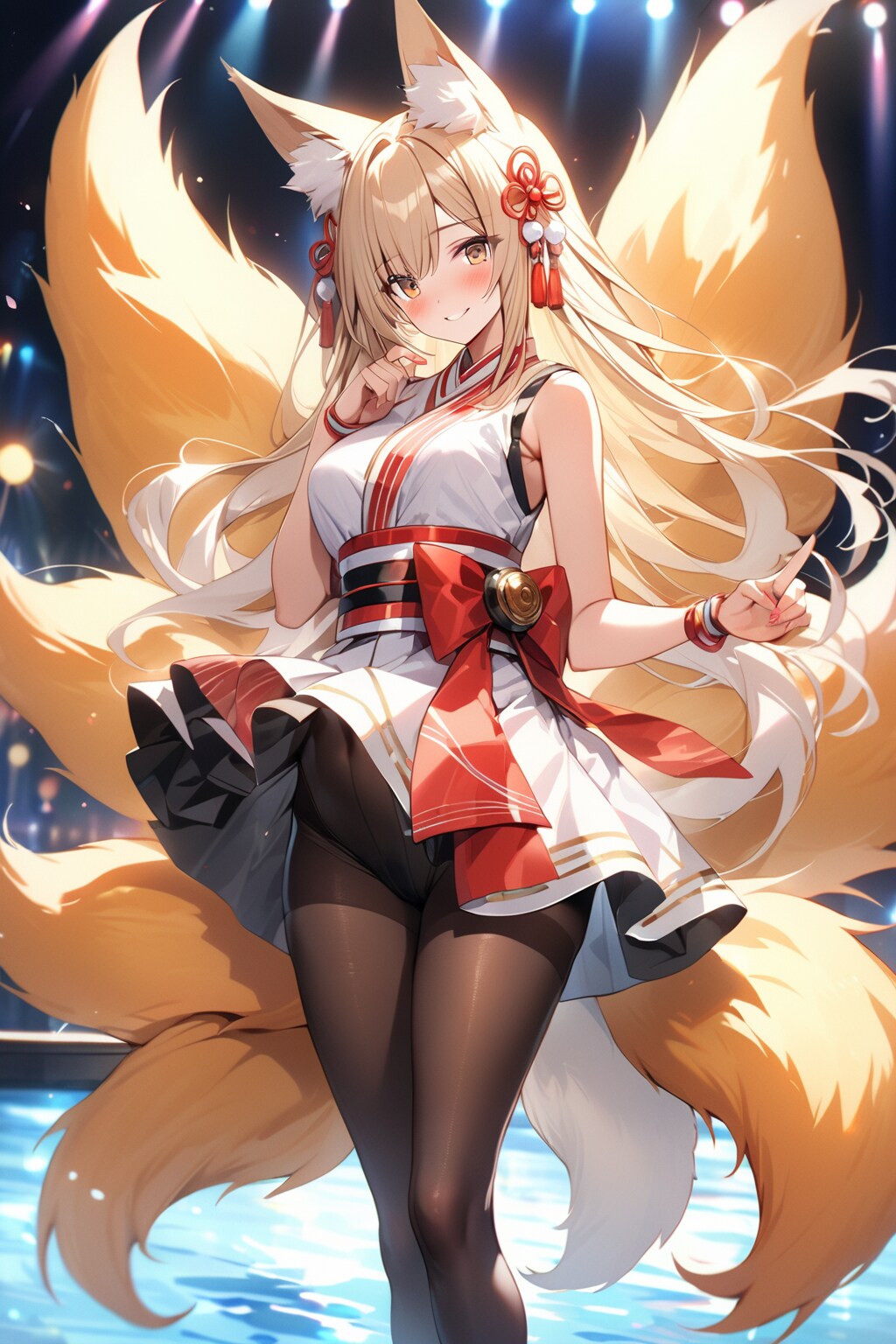 狐娘９ | の人気AIイラスト・グラビア