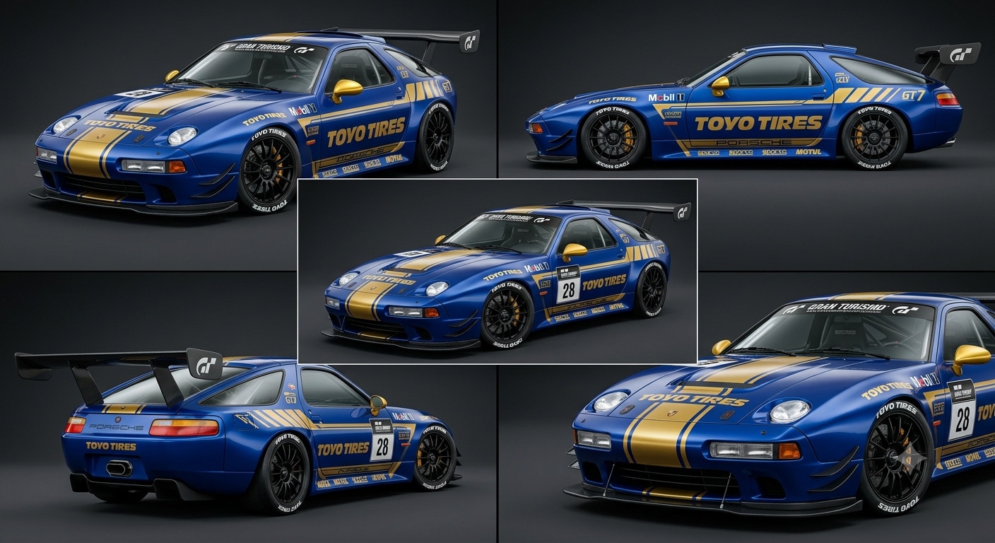 トーヨータイヤグランツーリスモポルシェ928 | の人気AIイラスト・グラビア