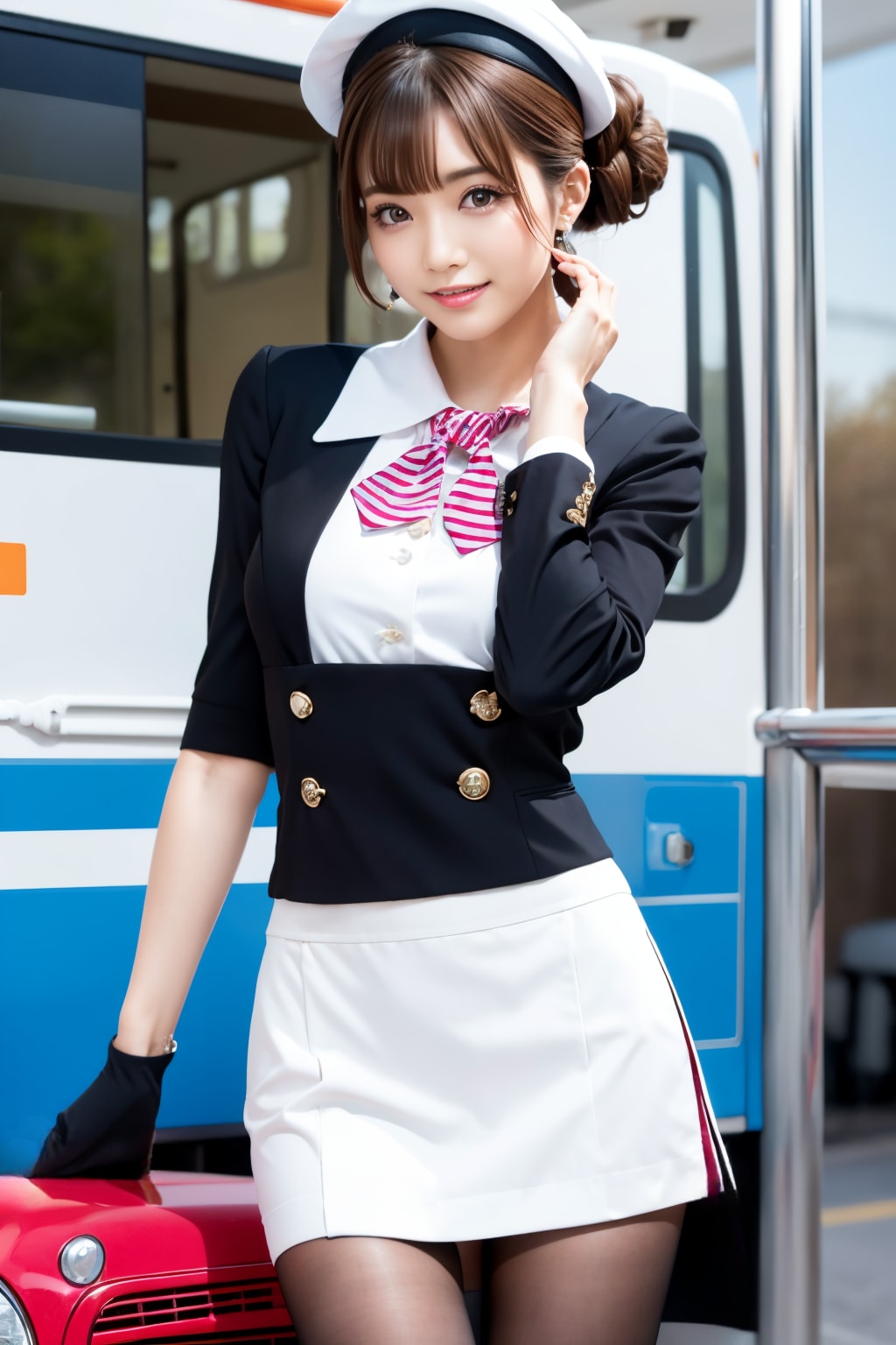 バスガイドの れなちゃん