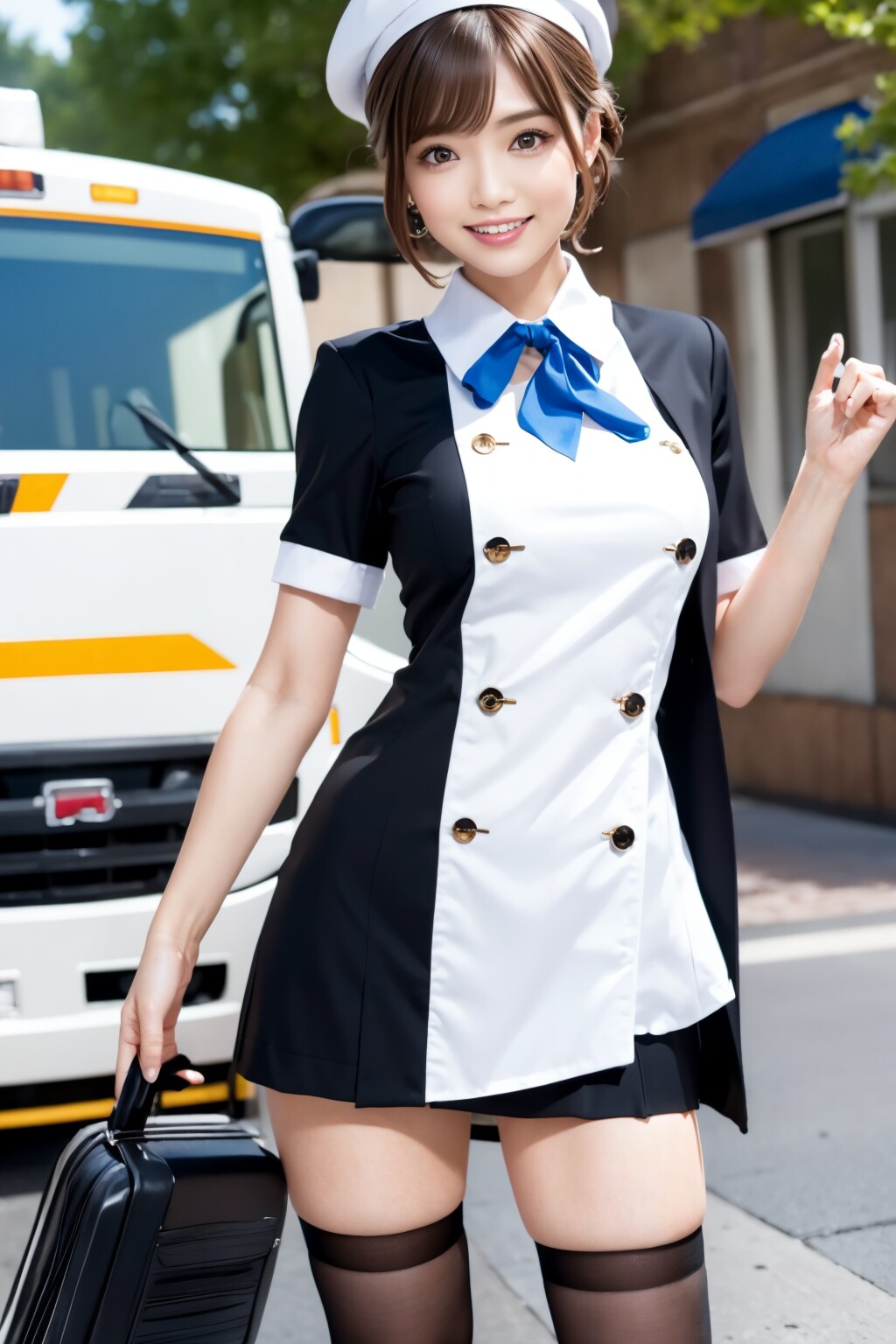 バスガイドの れなちゃん