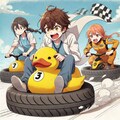 アヒルのオマルレース 4枚目