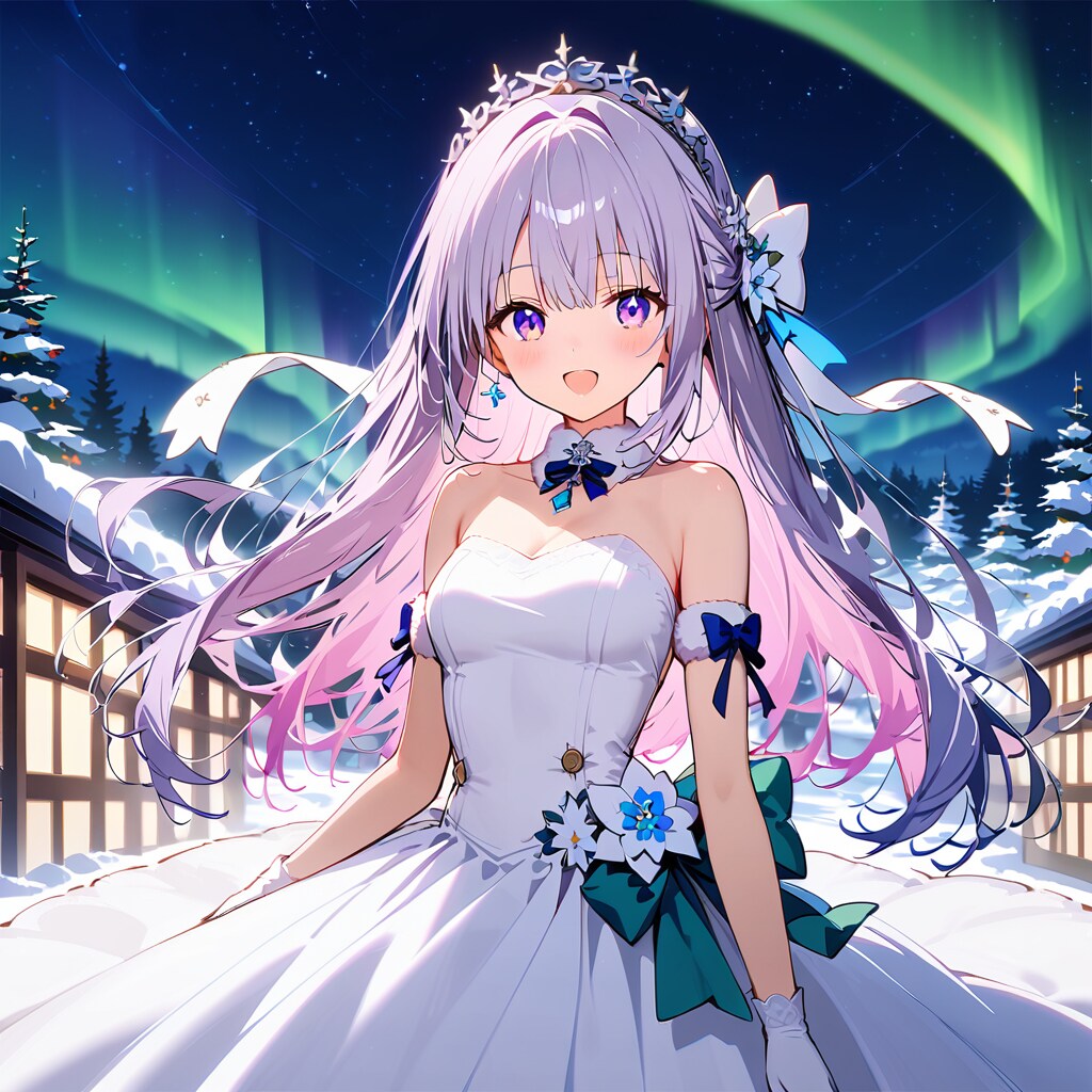 星空のウエディング～オーロラの祝福～