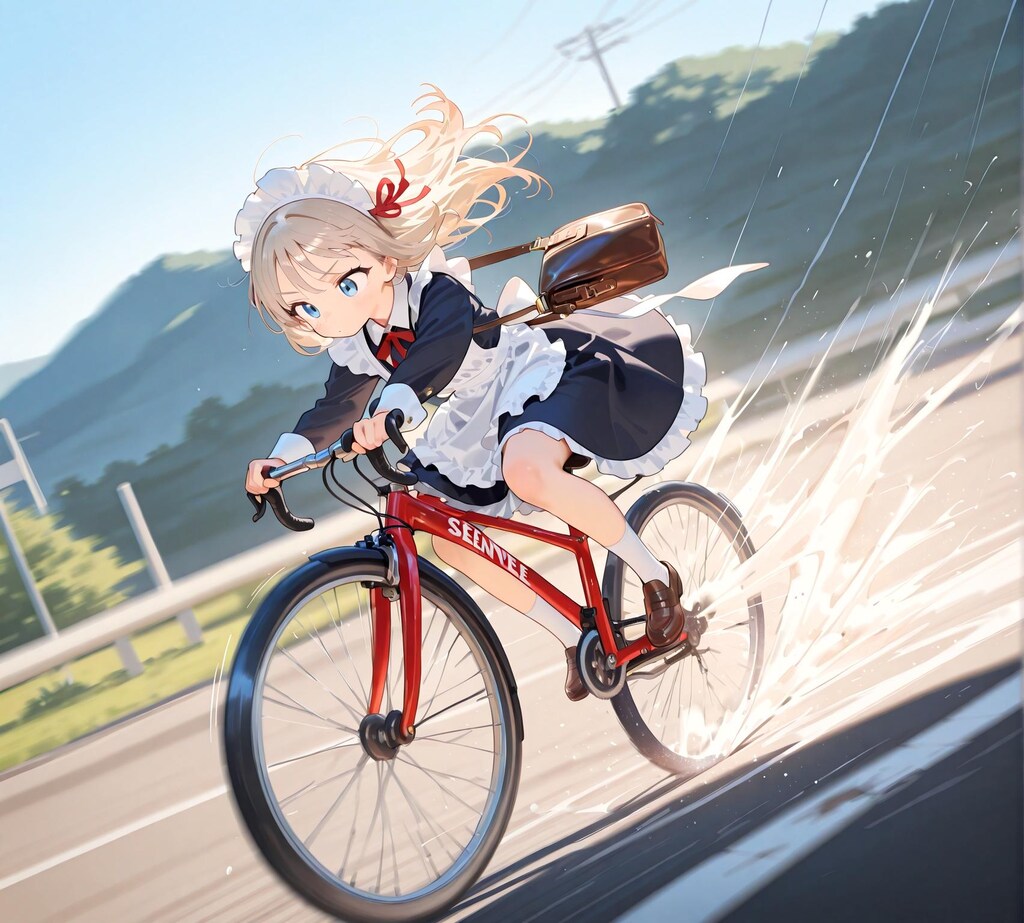 光速のメイド少女