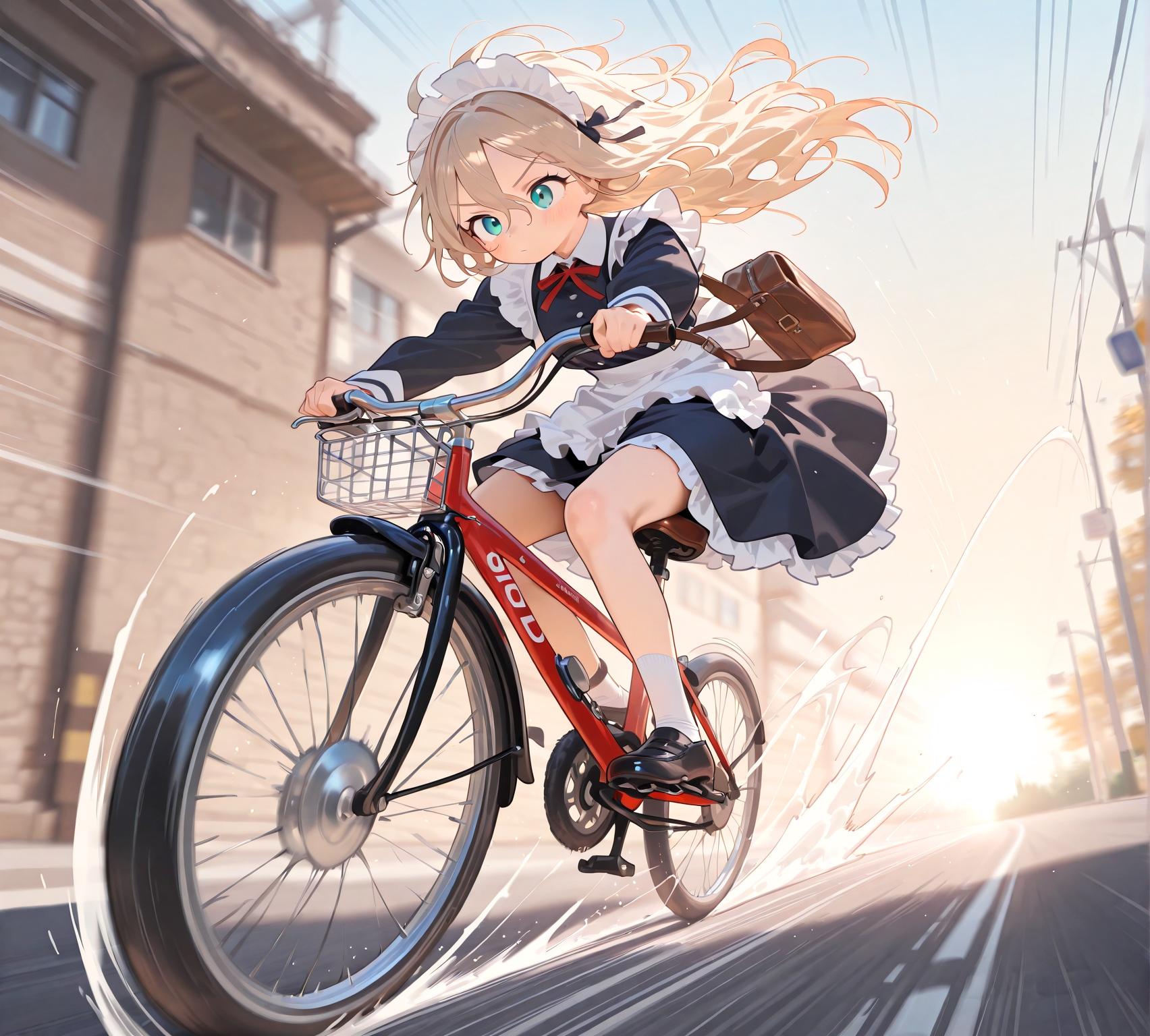 光速のメイド少女