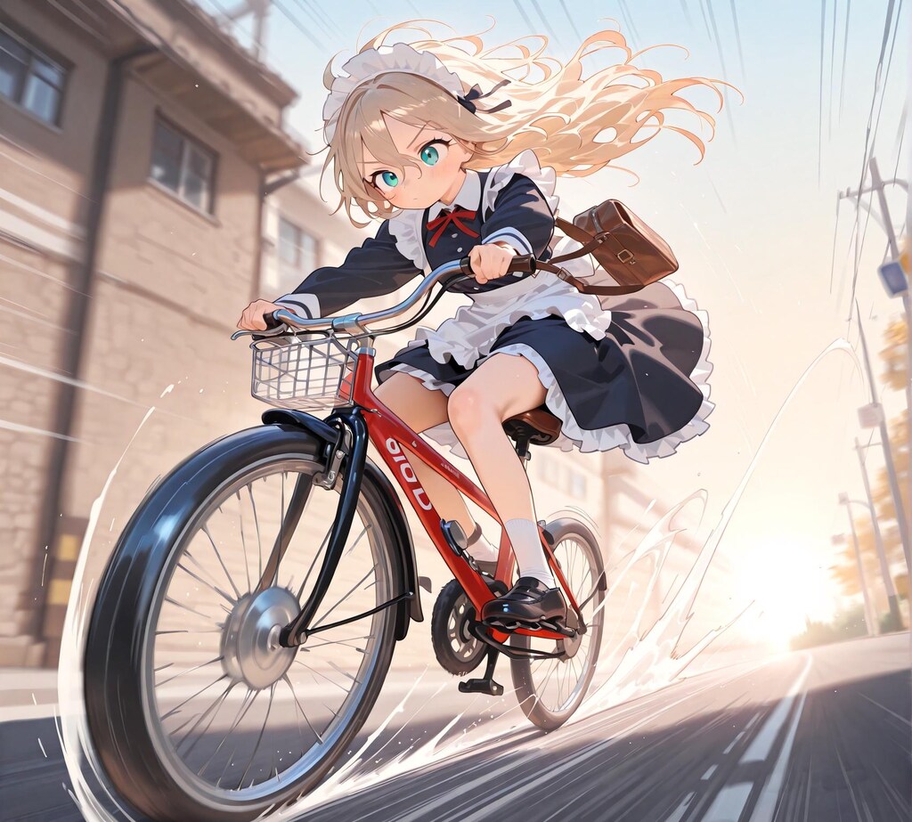 光速のメイド少女
