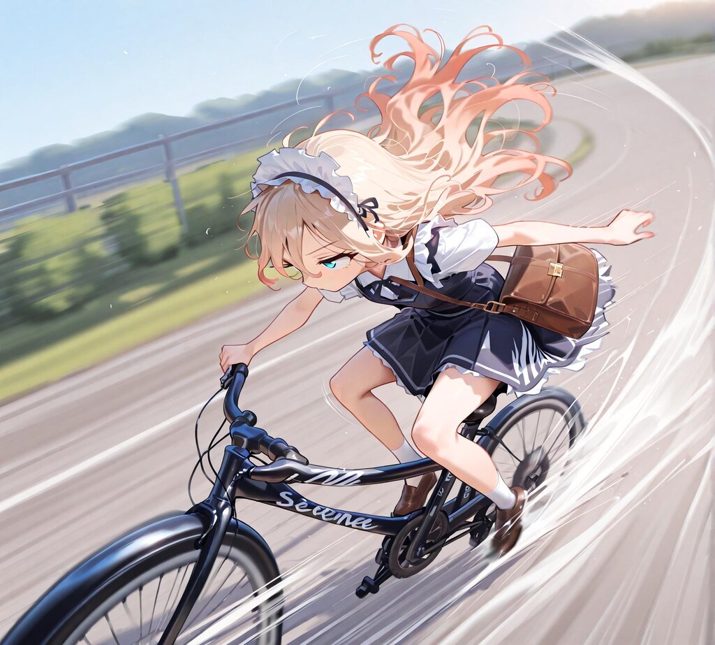 光速のメイド少女