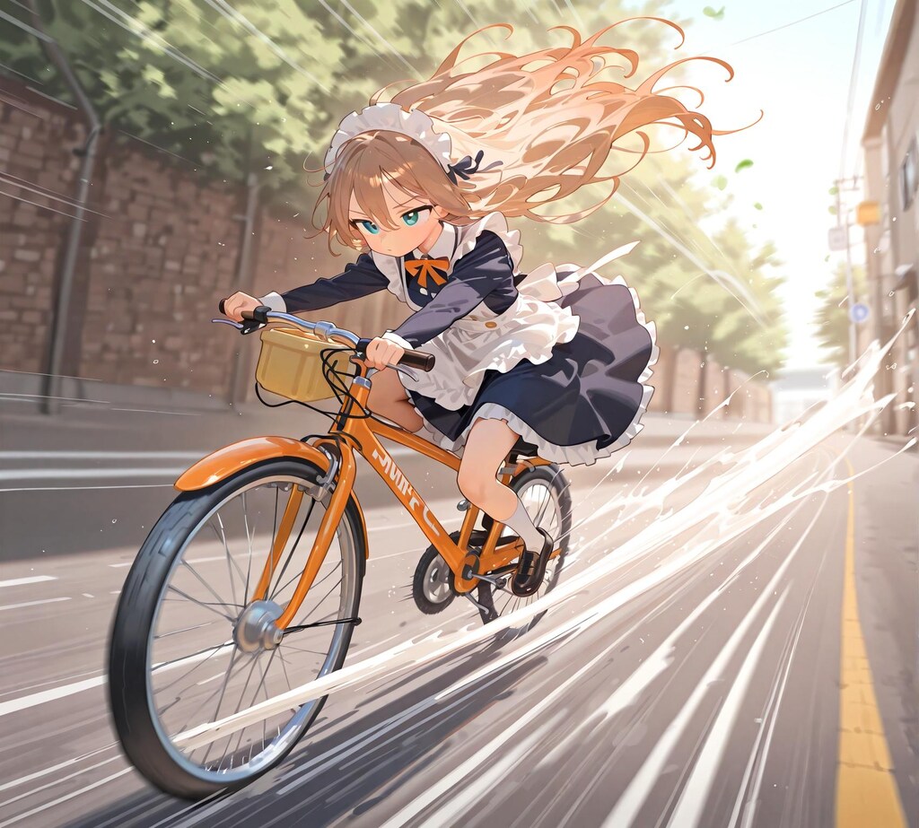 光速のメイド少女