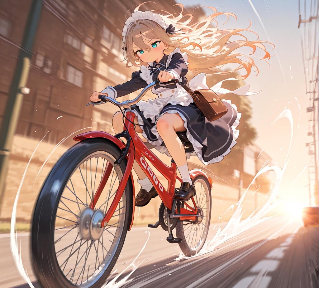 光速のメイド少女