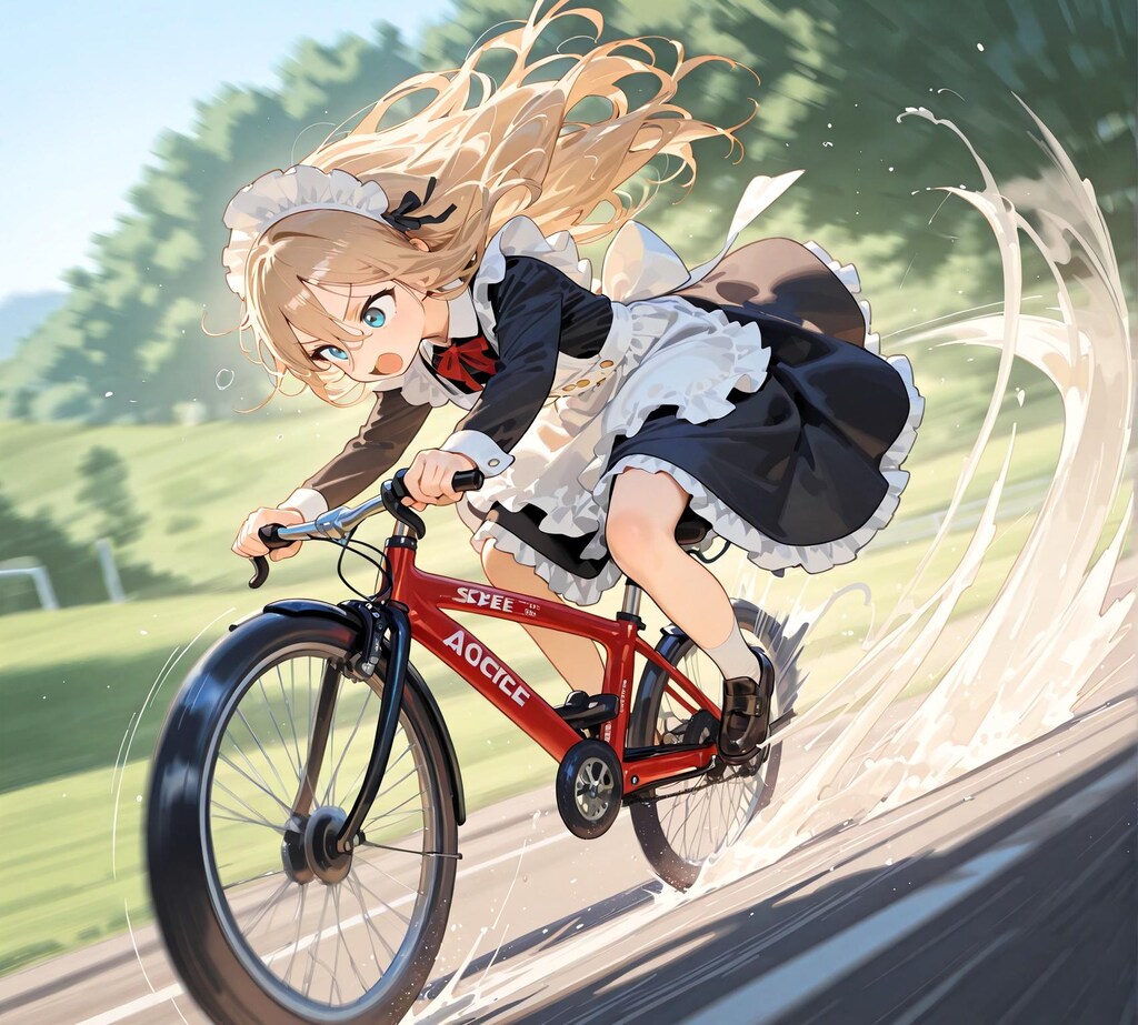 光速のメイド少女