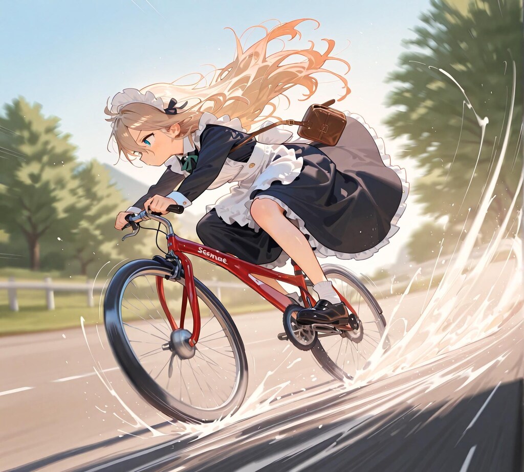 光速のメイド少女