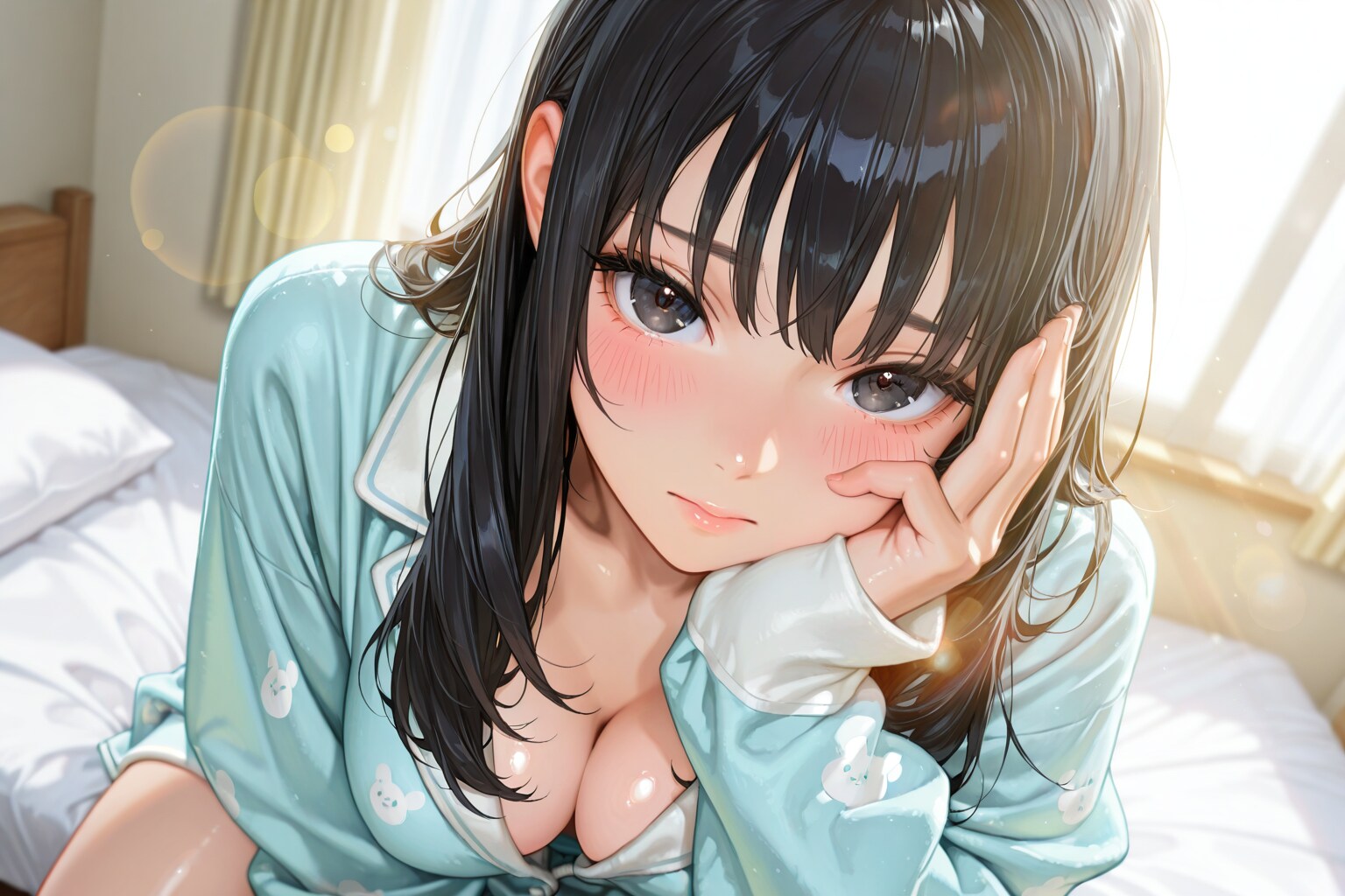 「おはよう♡」