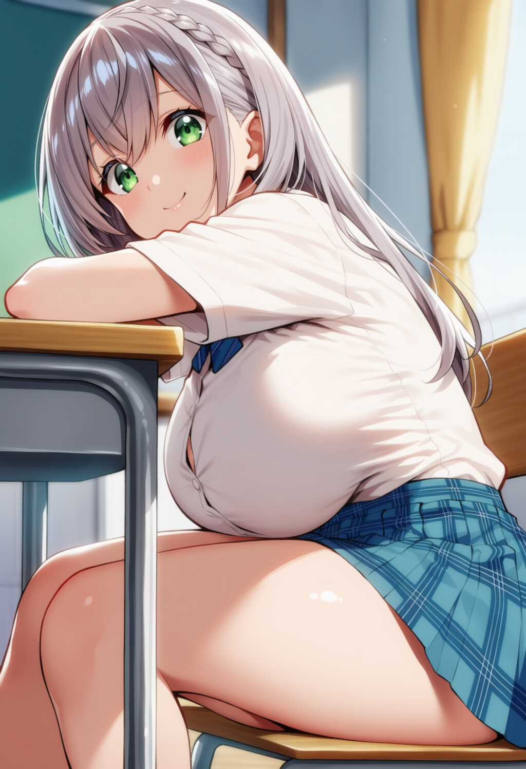隣の席のあの子（白銀ノエル）